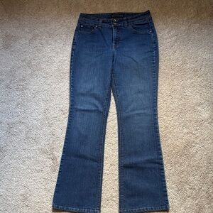 Womens Nine West Blue Bootcut Jeans sz 8